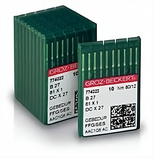 AGUJAS GROZ BECKERT B-27 (PAQUETE 10u.)
